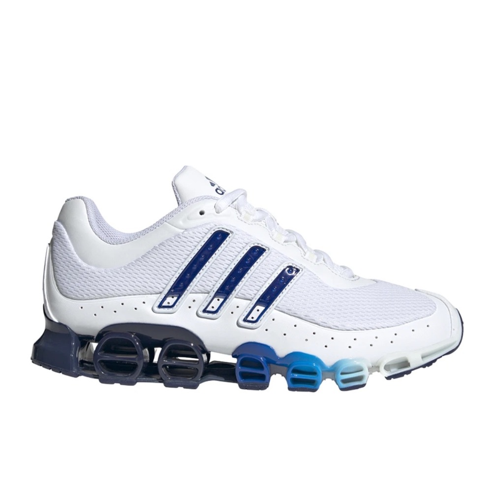 Adidas A3 Megaride Men’s 5  White Royal Blue Sneakers Size 12.5